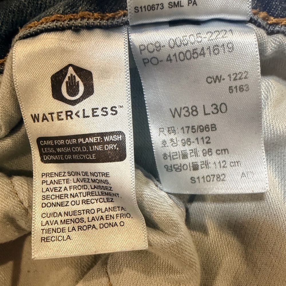 Lee Men's Blue Jeans - Picture 3 of 4
